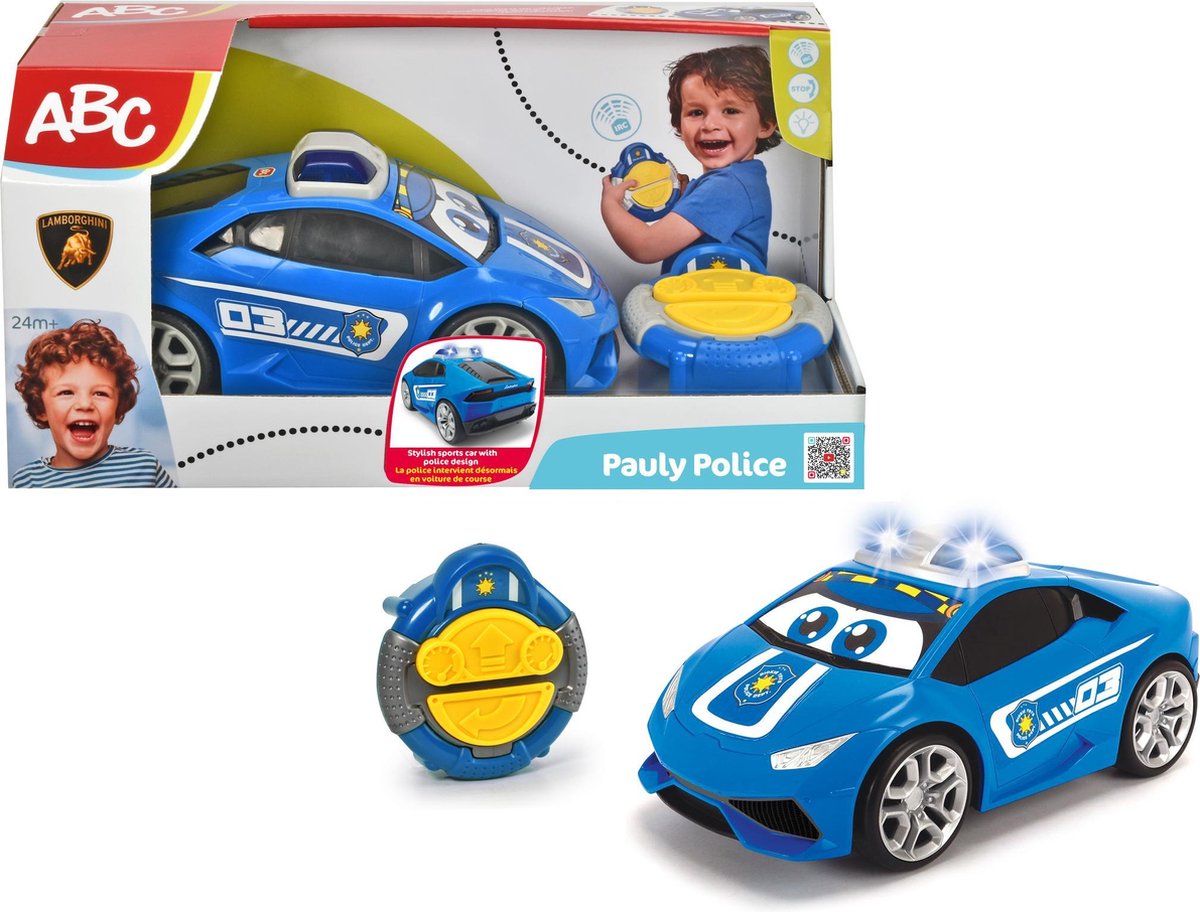 Dickie ABC contrôle la voiture de police de Pauly