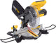 Scie à tronçonner et à onglet Powerplus powx075700 - scie - 1500w - lame de scie 210mm - incl. Lame de scie 24 dents pour bois, supports laser et latéraux et connexion aspirateur