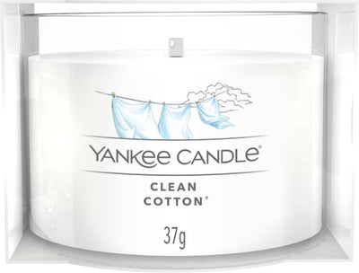 Bougie votive remplie de bougie Yankee - coton propre - 10 heures de combustion - 1 pièce