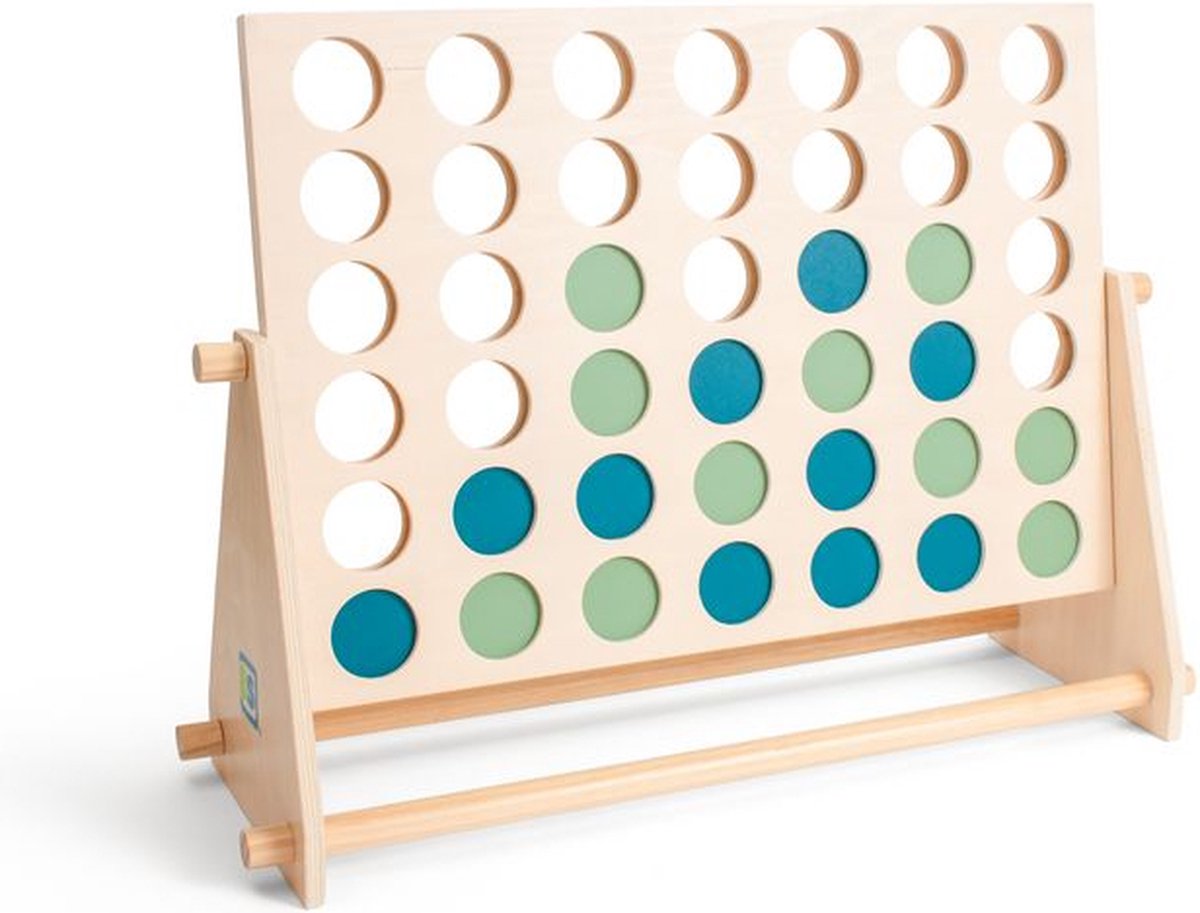 BS Toys Mega Houten Four Together Game, 43dlg