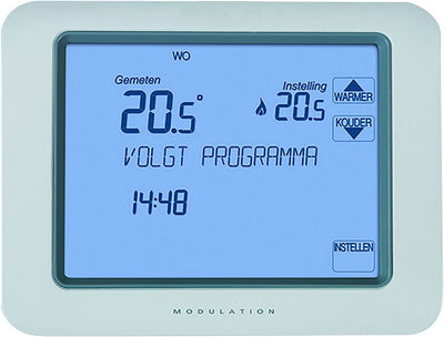 Thermostat horloge à modulation tactile Honeywell chronotherm - filaire
