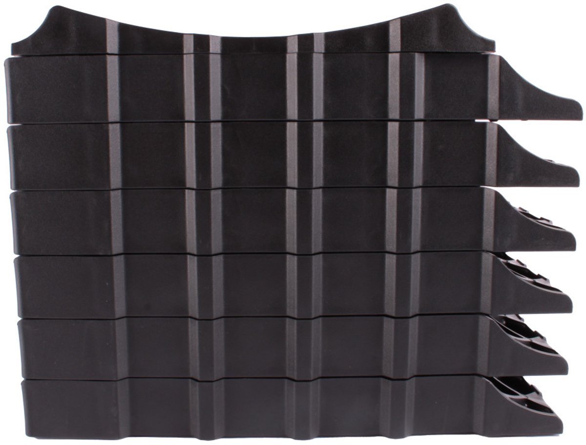Milenco niveau stacka - 6 pièces - noir