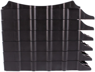Milenco niveau stacka - 6 pièces - noir