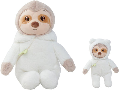 Peluche Simba Toys - Peluche paresseux en combinaison assise - 21 cm