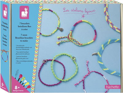 Janod - studio - confection de bijoux bracelets néon