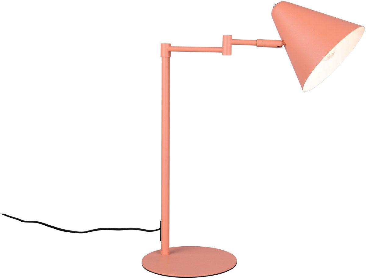 Trio cosima - lampe de table - abricot - excl. 1x e14 4 w - orientable