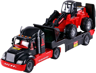 Cavallino Toys Cavallino Mammoet Torpedo Truck With Bulldozer, échelle 1:16