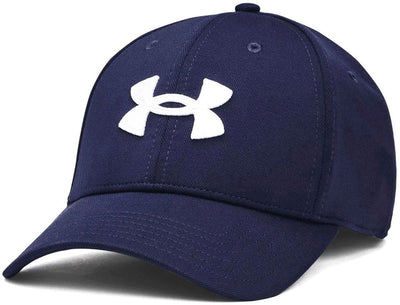 Under armour casquette homme m blitzing low str-blu - minuit marine - blanc