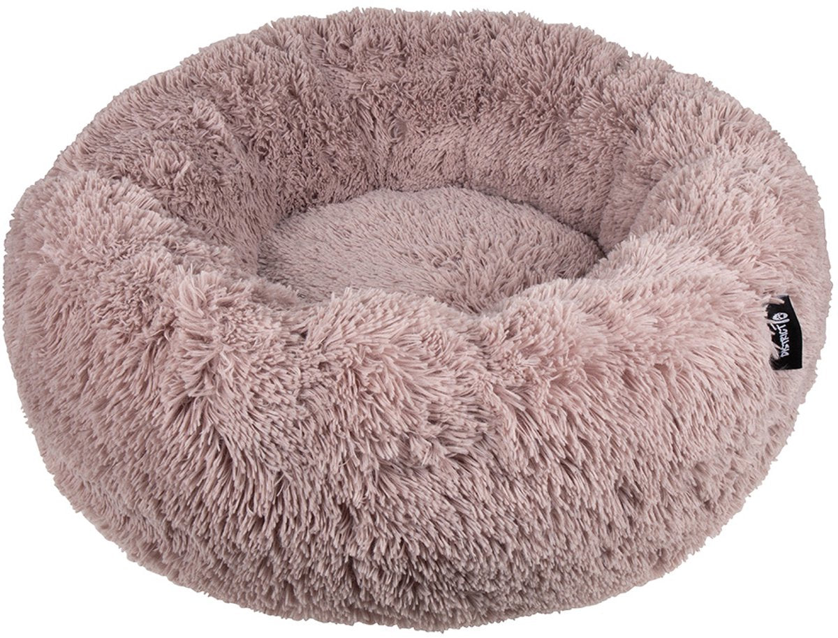 Lit pour chien District 70 fuzz donut - sable - grand ø 80 cm