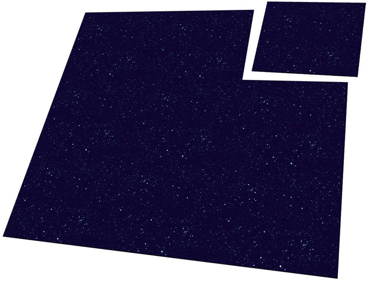 Tuiles de combat Ultimate Guard 1' espace sombre 30 x 30 cm (9) tapis de jeu