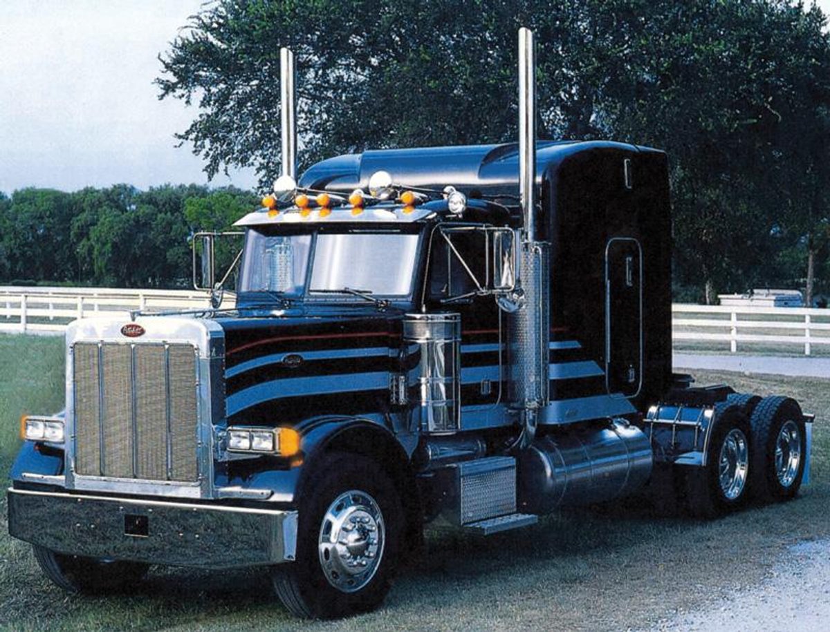 Italeri 1:24 3857 camion américain - classique Peterbilt 378 long courrier - kit de modèle en plastique