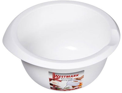 Bol mélangeur Westmark, 2,5 l, avec bec verseur, plastique, blanc, 3152227w