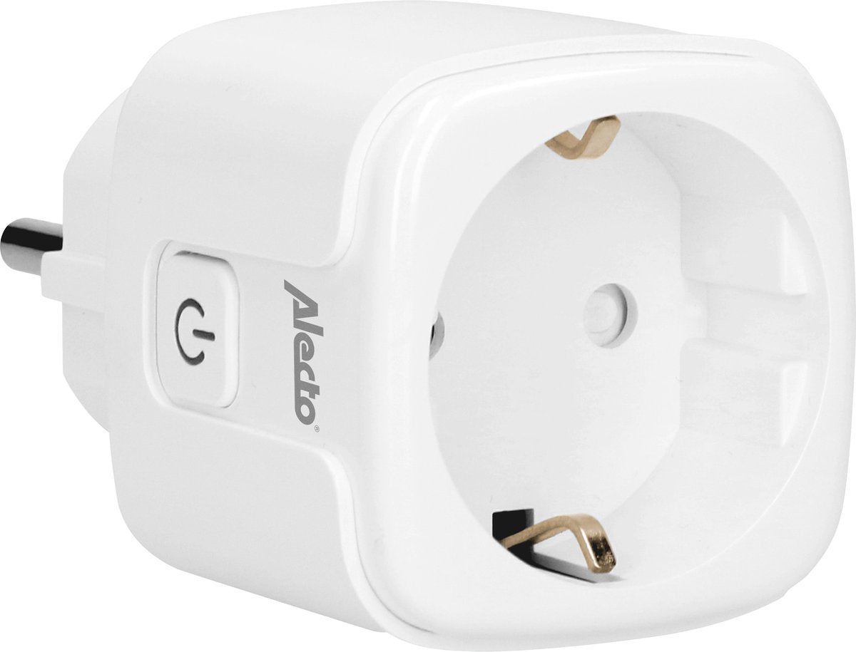 Alecto smart-plug10 - adaptateur WiFi intelligent - 16a 3680w - blanc