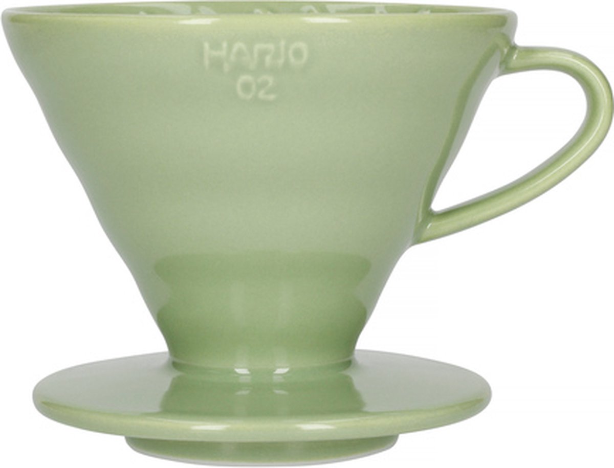 Dripper Hario v60 - taille 02 - céramique - vert fumé