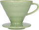 Dripper Hario v60 - taille 02 - céramique - vert fumé