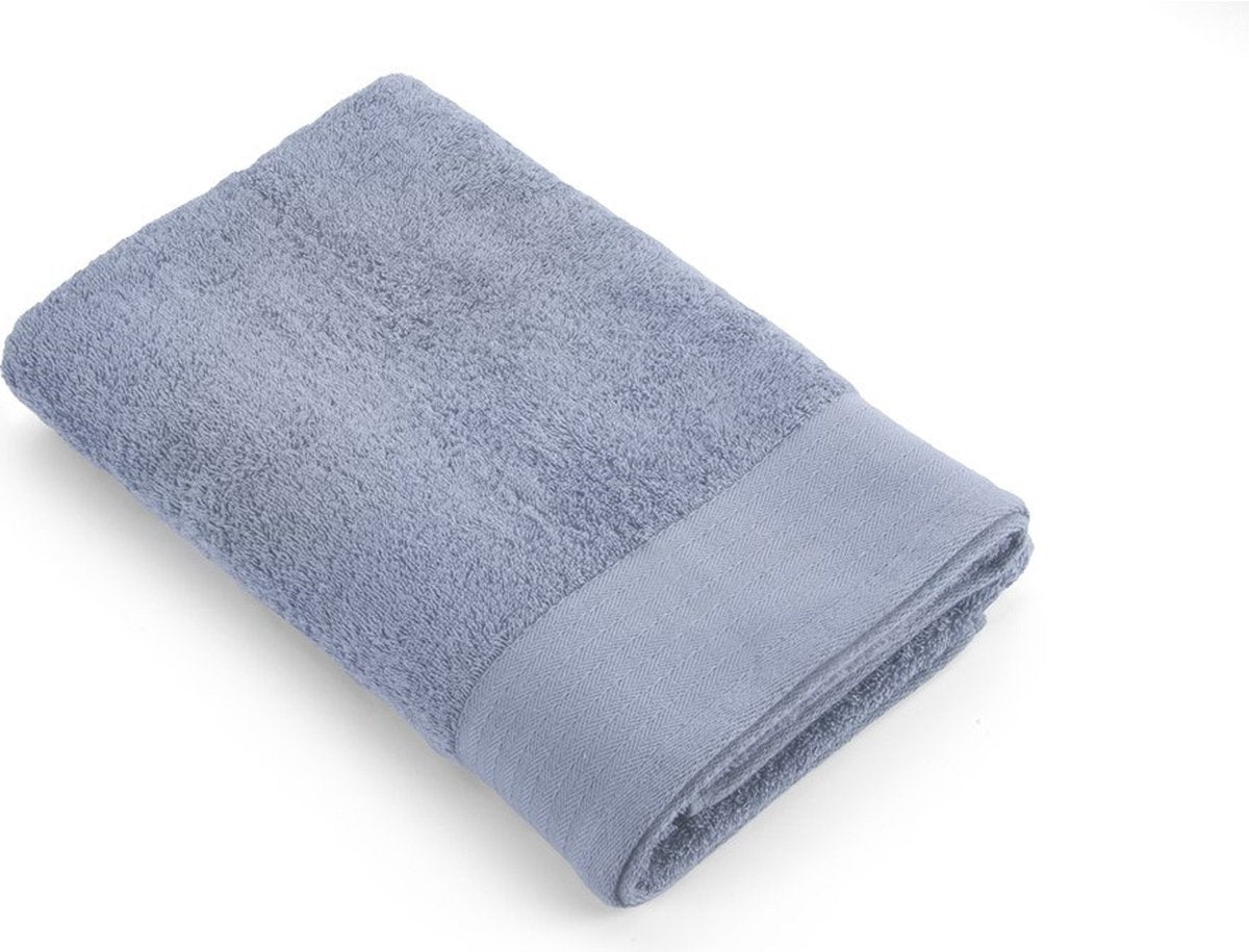 Serviette de bain Walra coton doux (pp) - 70x140 - 100% coton - bleu