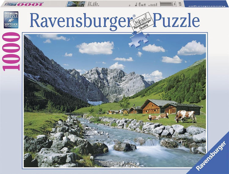 Ravensburger puzzle Montagnes du Karwendel, Autriche - puzzle - 1000 pièces