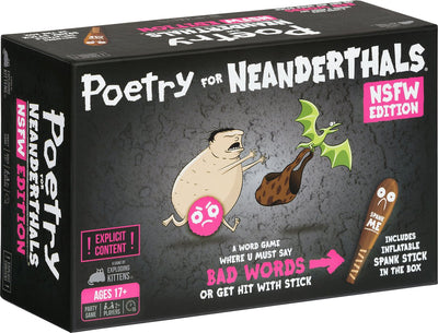 Poésie des chatons explosifs pour les Néandertaliens : édition nsfw - Jeu de cartes anglais