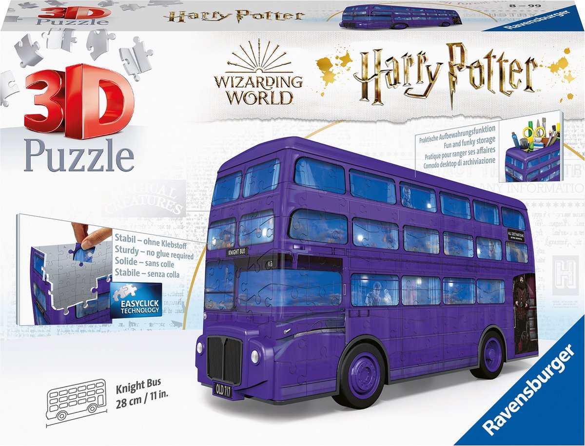 Ravensburger Bus Harry Potter - Puzzle 3D - 216 pièces