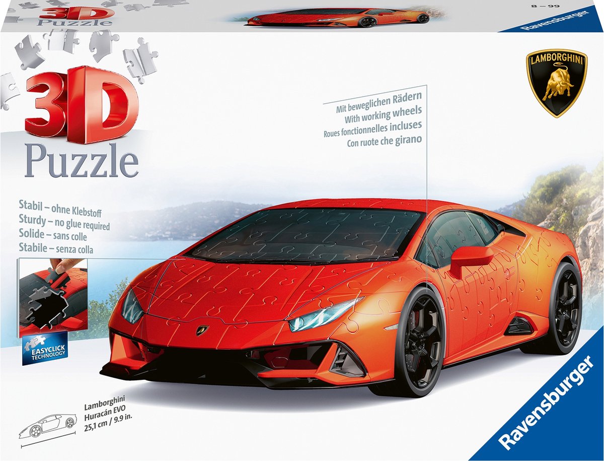 Ravensburger - Puzzle 3d - Lamborghini Huracan Evo