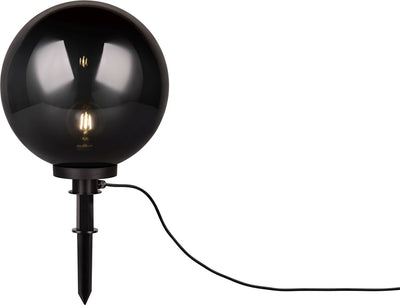 Rl live your light reality bolo - lampe de table - couleur fumée - excl. 1x e27 4w - éclairage extérieur - ip44