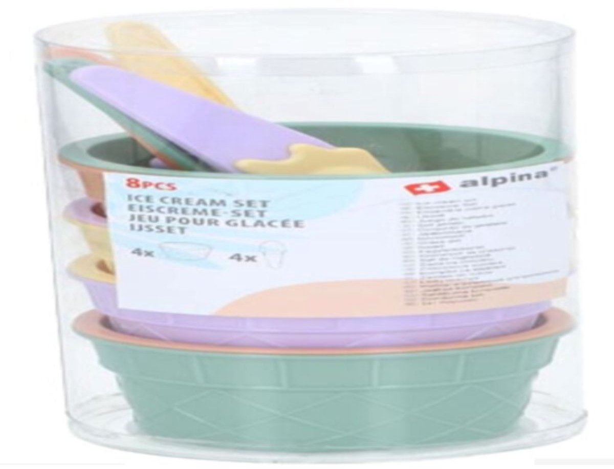 Ensemble de glace Alpina 8 pièces