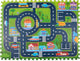 Eddy Toys Puzzle Mat City 12 pièces - Tapis de jeu avec routes et voitures - Tapis de jeu en mousse pour enfants avec carrelage - Tapis de jeu réseau routier pour intérieur - Tapis de sol jouets - 90 x 120 cm