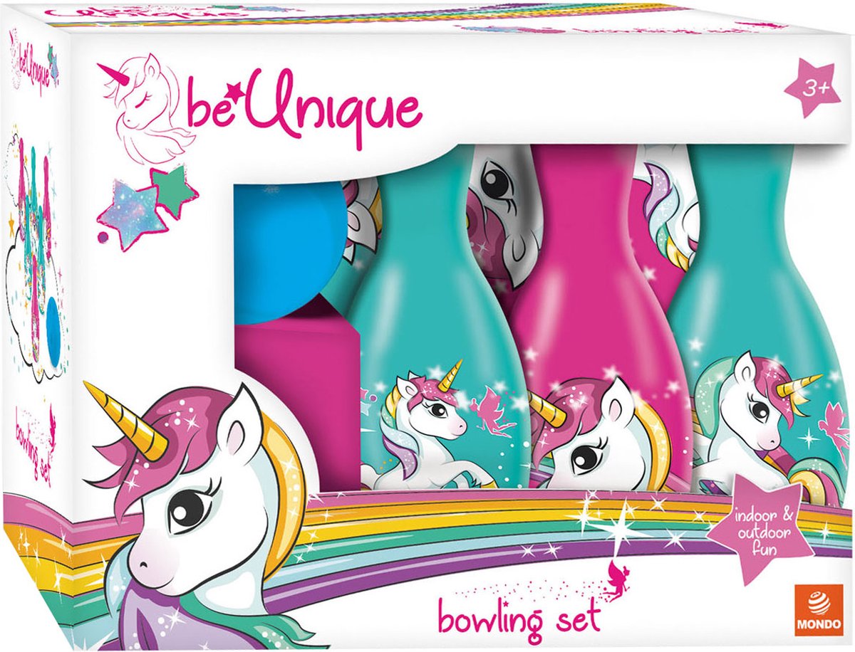 Mondo Bowling Set Unicorn, 7dlg.