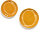Serax - fête ottolenghi - assiette s - jaune blanc - 19 ø - 2 pièces