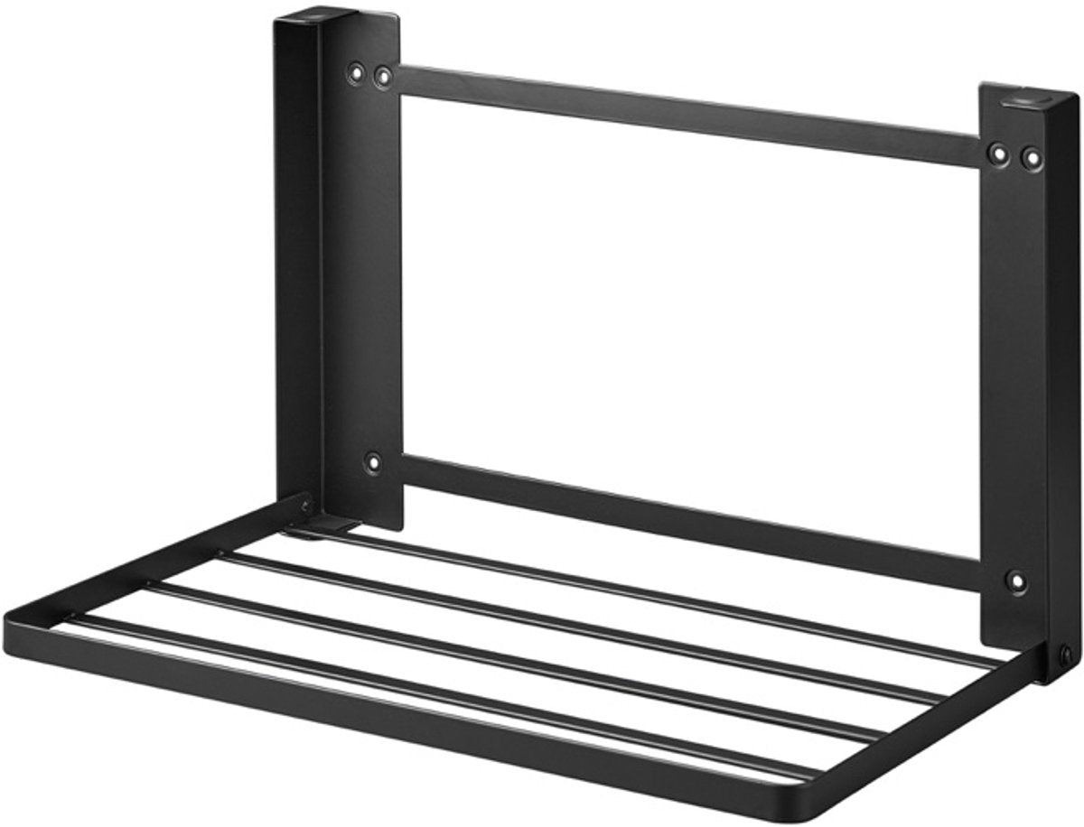 Etagère murale pliable Yamazaki - tour - noir