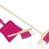 GOKI Broom, Stoffer Tin Pink