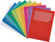 Exacompta l-folder avec fenêtre Forever couleurs assorties pack de 10 pièces