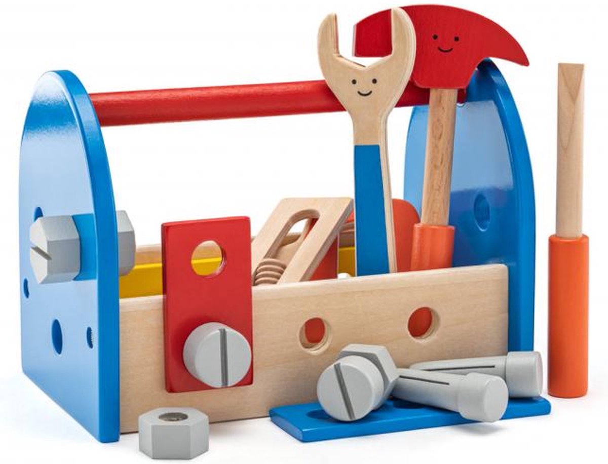 Boîte à outils Woody avec contenu 90104