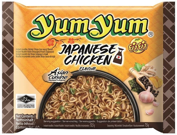 Yum miam soupe de nouilles pack de sauce shoyu - 30 x 60gr - pack économique