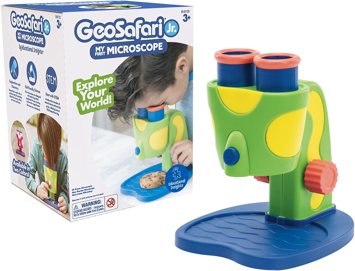 Ressources pédagogiques geosafari® jr. mon premier microscope - 3+