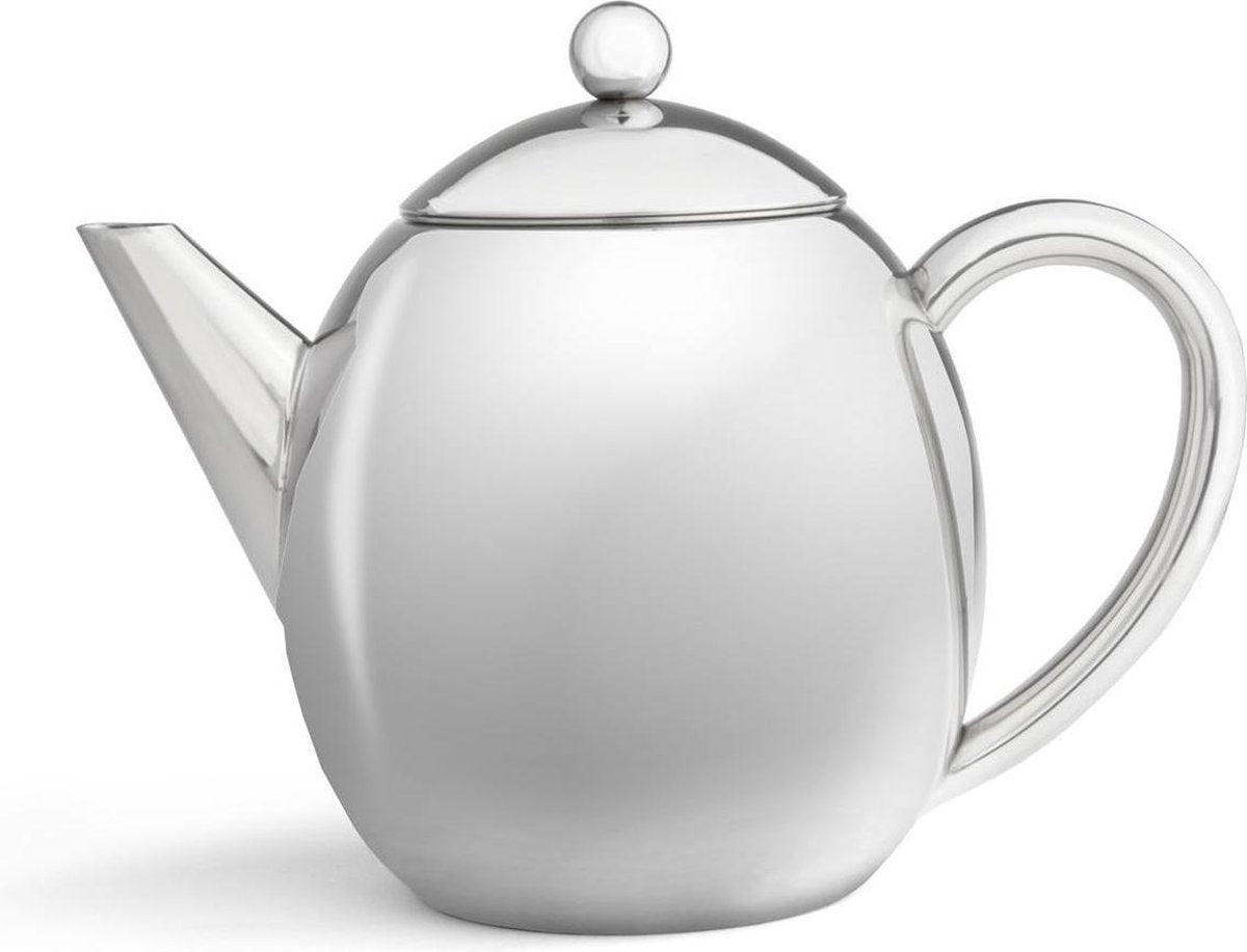Théière Léopold Vienne double paroi london 1l - avec passoire à thé