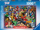 Ravensburger puzzle dc comics - puzzle - défi 1000 pièces