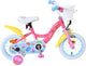 Vélo pour enfants Volare Peppa - filles - 12 pouces - rose