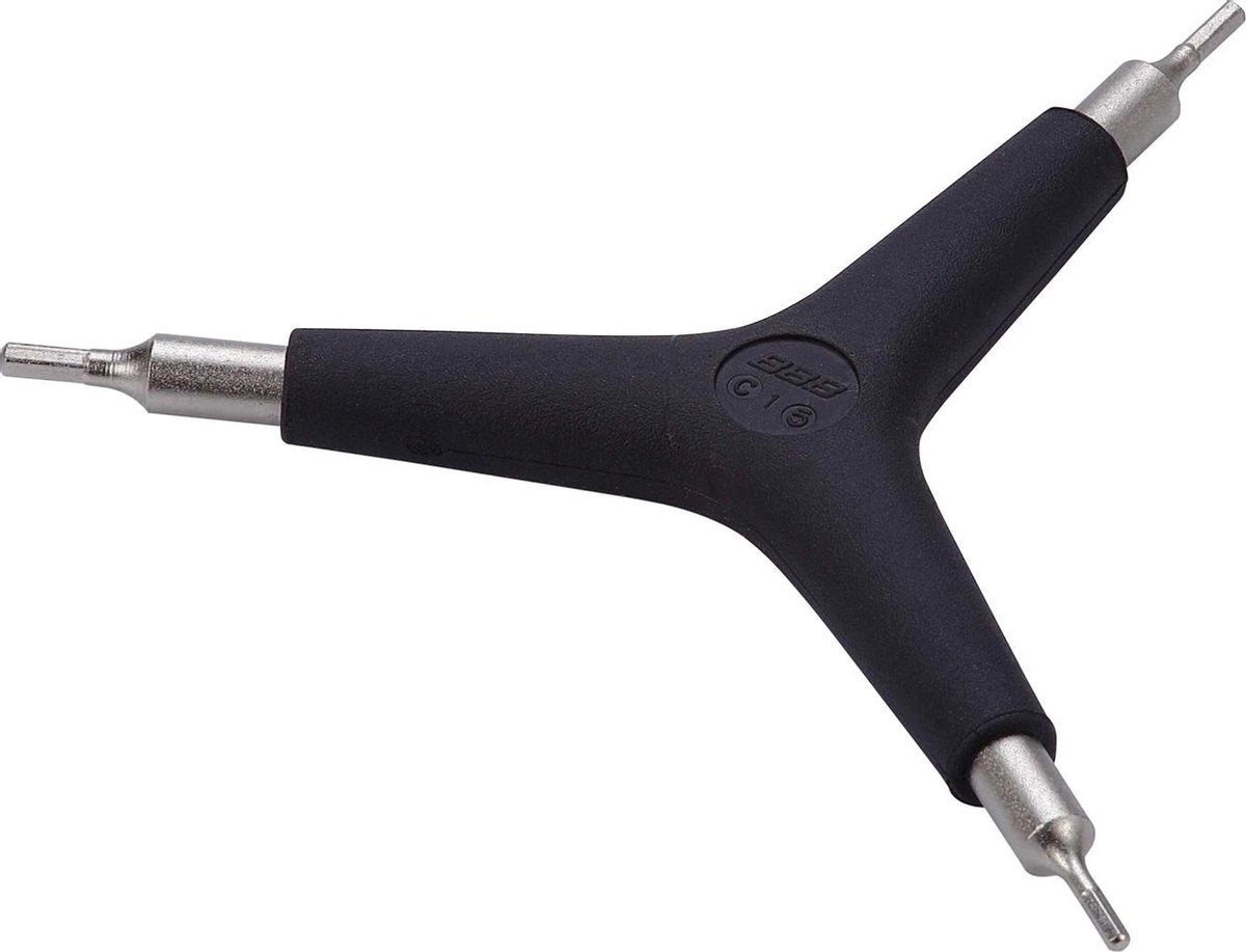 Bbb cyclisme jeu de clés hexagonales vélo threestar-outils de vélo outils d'atelier-hexagonal 2 2.5 3mm-noir-btl-28