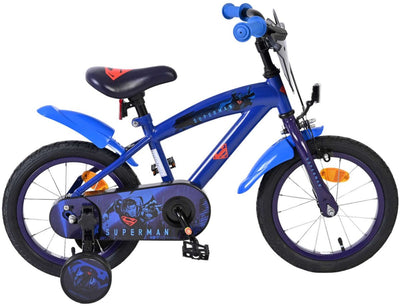 Vélo pour enfants Superman - garçons - 14 pouces - bleu