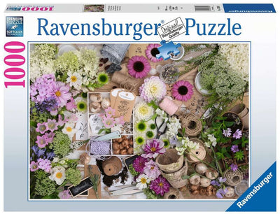 Puzzle Ravensburger pour l'amour des fleurs - puzzle - 1000 pièces