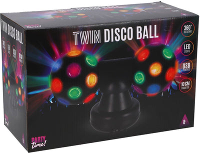 Temps de fête! Temps de fête Twin Disco Ball 10 cm