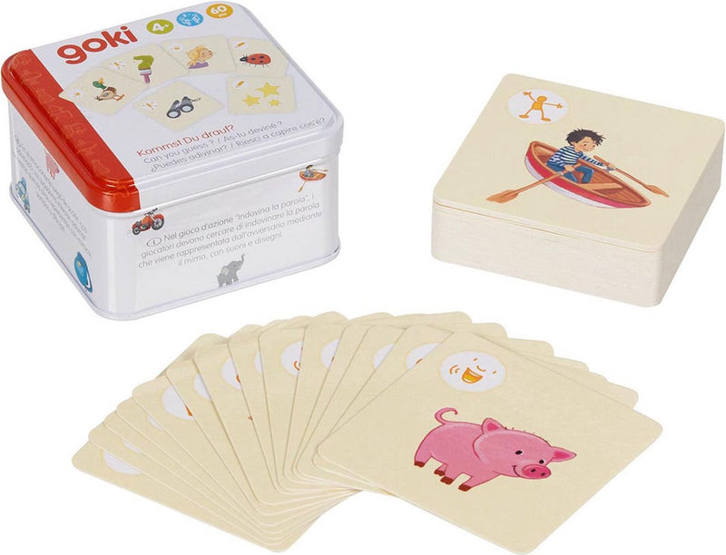 Goki tu peux deviner le jeu de l'enfant