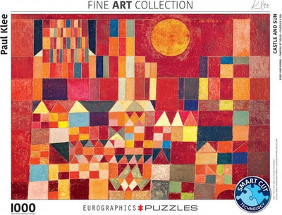 Eurographics - château et soleil [burg und sonne] - Paul Klee - 1000 pièces 68×48cm (l×h) - puzzle d'art