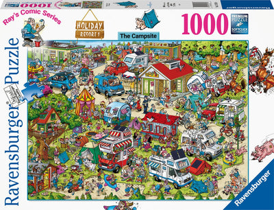 Ravensburger Holiday Resort 2 The Campsite Legpuzzel, 1000st.