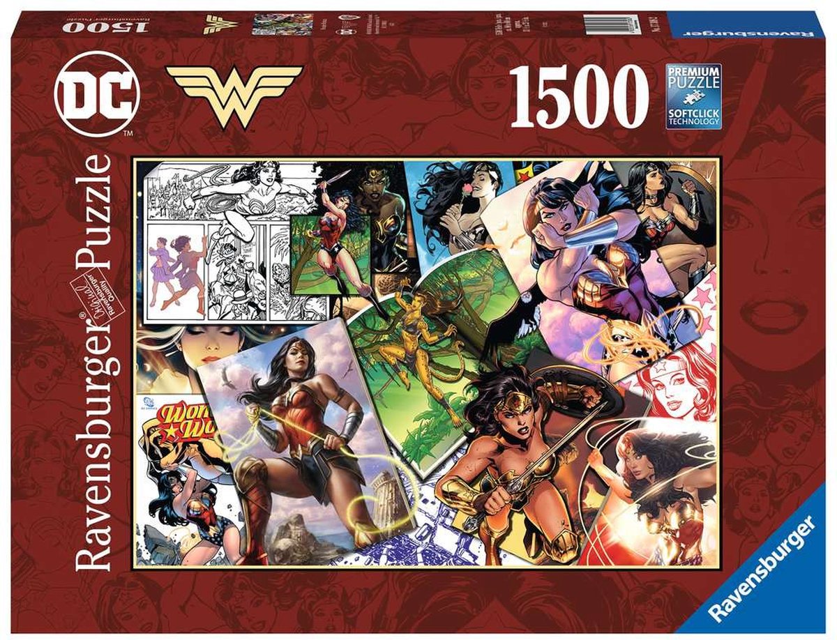 Ravensburger puzzle Wonder Woman - puzzle - 1500 pièces