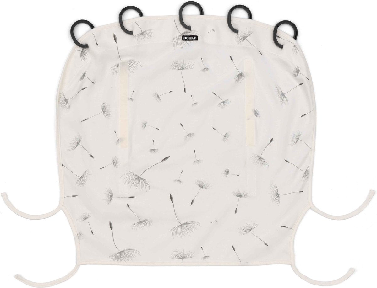 Dooky housse universelle pare-soleil poussette - protection UV pour votre enfant - poussette pare-soleil - pissenlit
