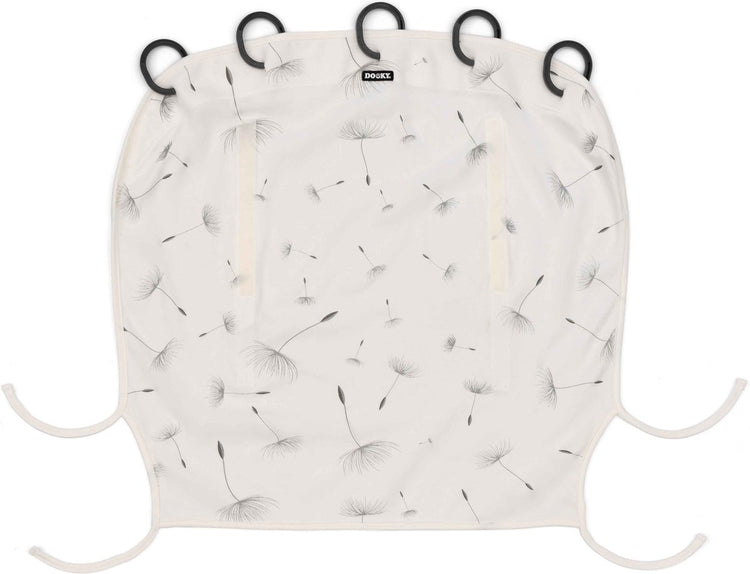 Dooky housse universelle pare-soleil poussette - protection UV pour votre enfant - poussette pare-soleil - pissenlit