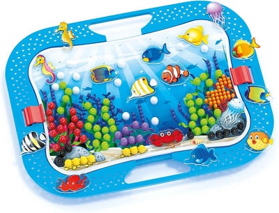 Quercetti Ocean Pleasure Fish Pegs approche la mosaïque, 316dlg.