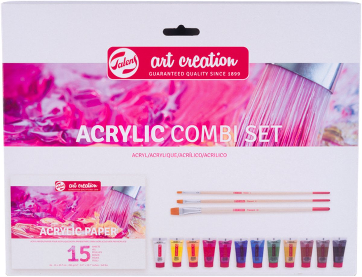 Ensemble de papier de combinaison de création artistique Talens